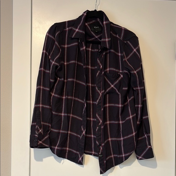 Rails Tops - Rails Pink and Blue Button Down Shirt
